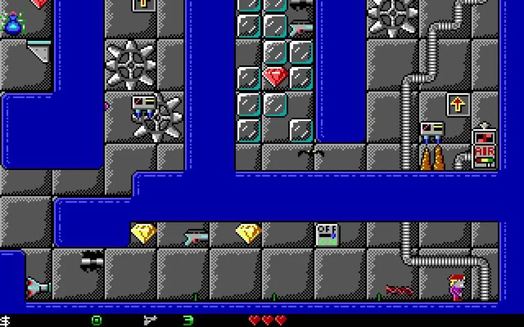 Crystal Caves - скриншот