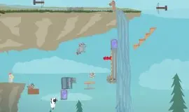 Скриншот 2 игры Ultimate Chicken Horse