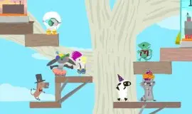 Скриншот 4 игры Ultimate Chicken Horse
