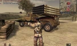 Battlefield 1942 Desert Combat - скриншот геймплея