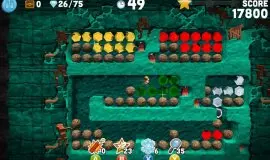 Скриншот 2 игры Boulder Dash