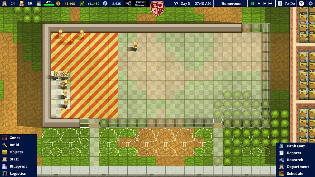 Academia School Simulator - скриншот