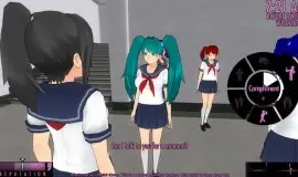 Скриншот 1 игры Yandere Simulator