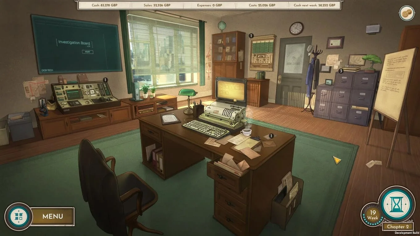 Coffee Noir Business Detective Game - скриншот