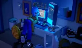 Скриншот 1 игры Exhausted Man