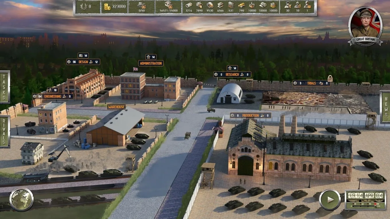 Arms Trade Tycoon: Tanks - скриншот