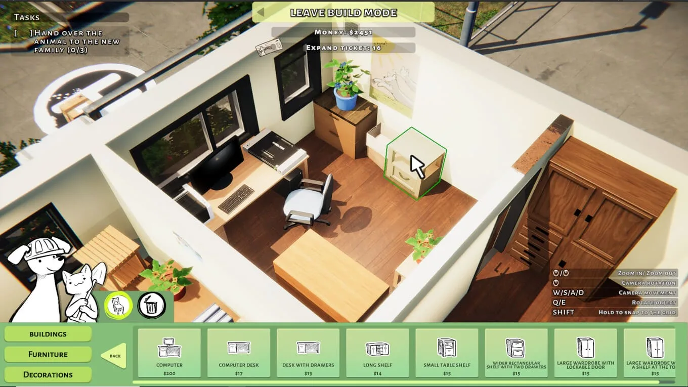 Animal Shelter Simulator - скриншот