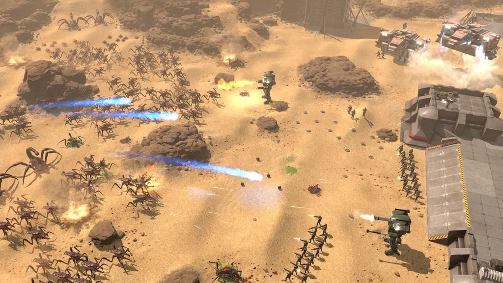 Starship Troopers: Terran Command - скриншот