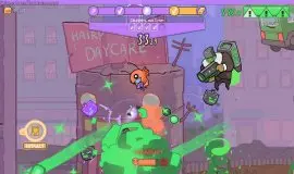Скриншот 1 игры Alien Hominid Invasion