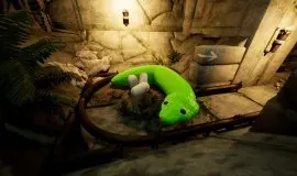 Скриншот 1 игры Temple Of Snek