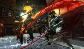 Кадр из игры Metal Gear Rising: Revengeance