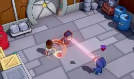 Скриншот 1 игры DC's Justice League: Cosmic Chaos