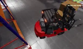 Скриншот 1 игры Warehouse Simulator: Forklift Driver