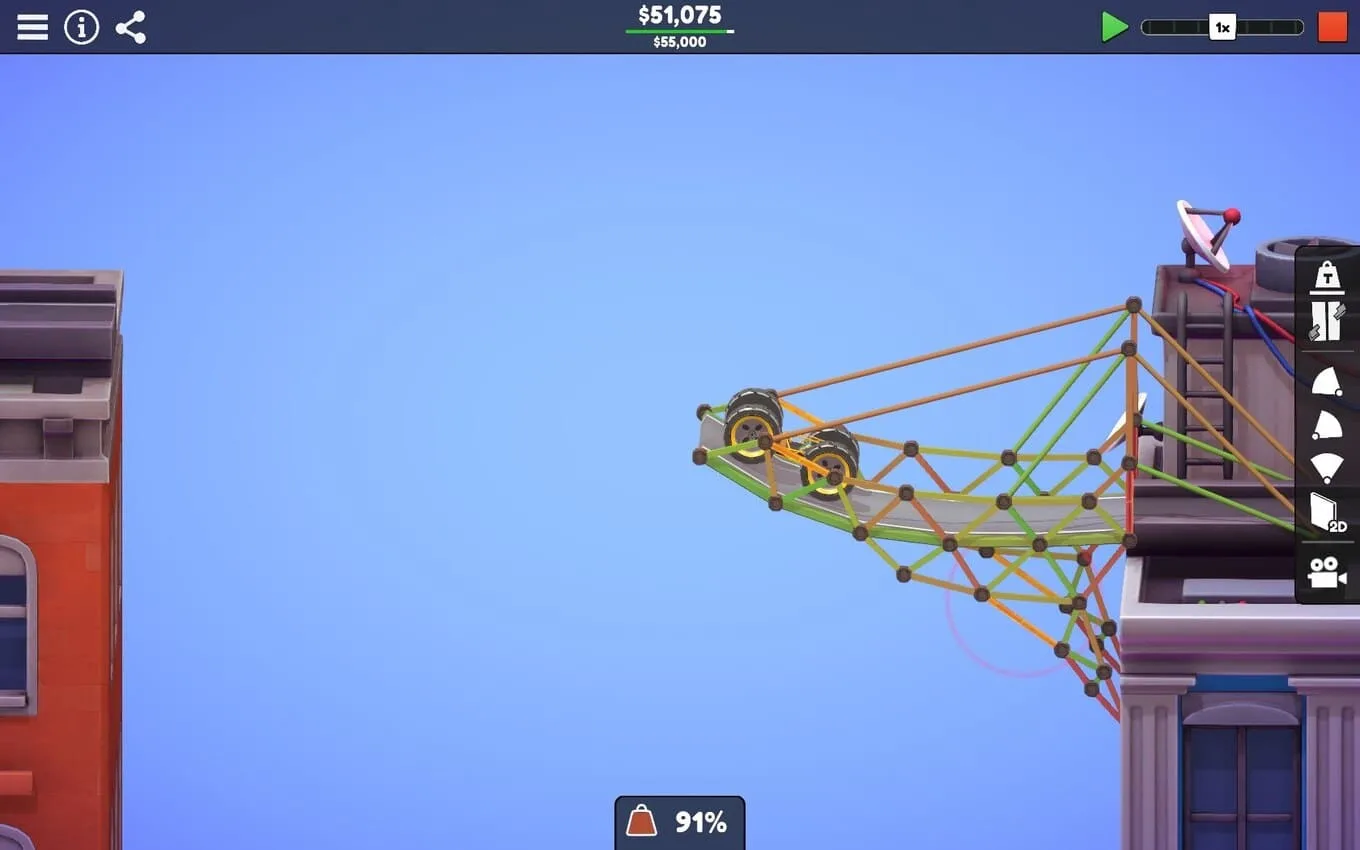 Poly Bridge 3 - скриншот