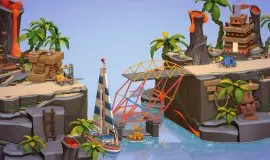 Скриншот 5 игры Poly Bridge 3
