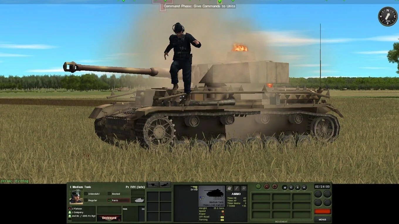 Combat Mission: Red Thunder - скриншот