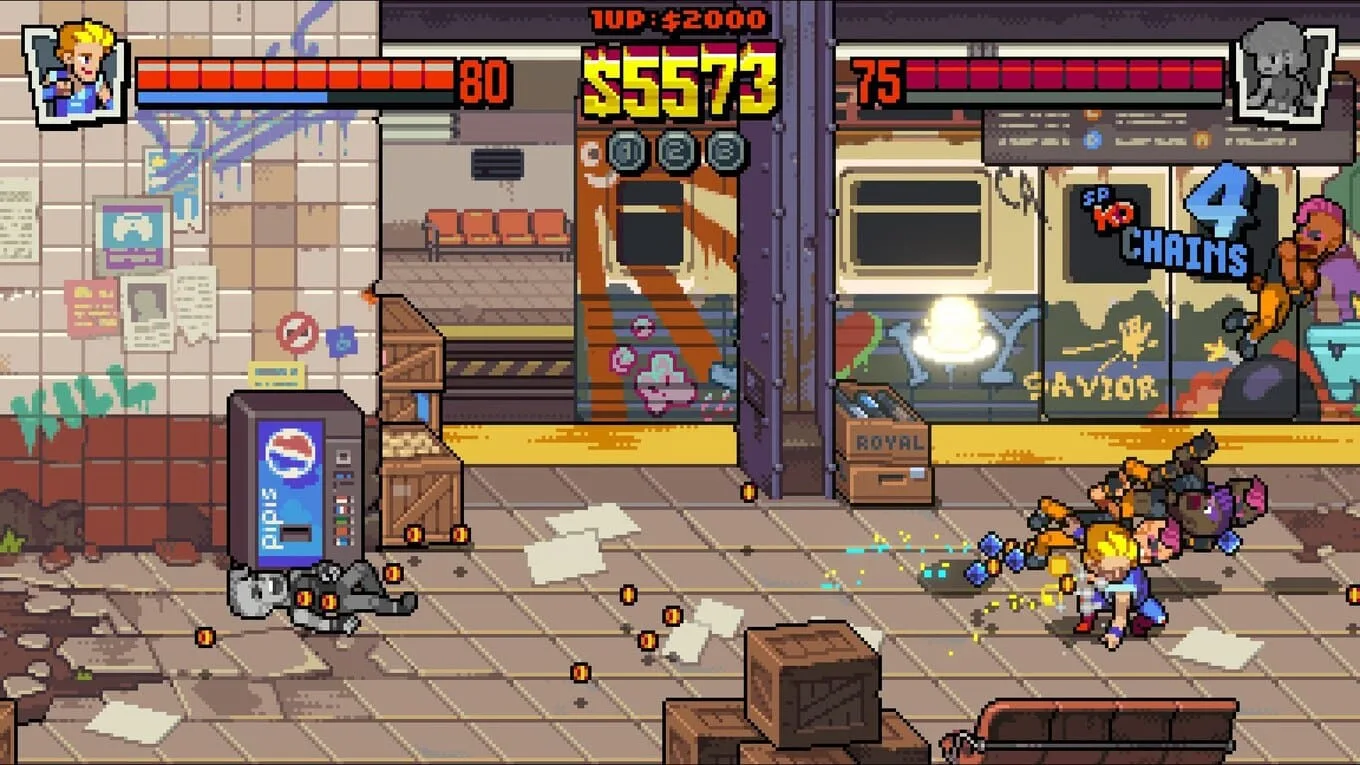 Double Dragon Gaiden: Rise Of The Dragons - скриншот