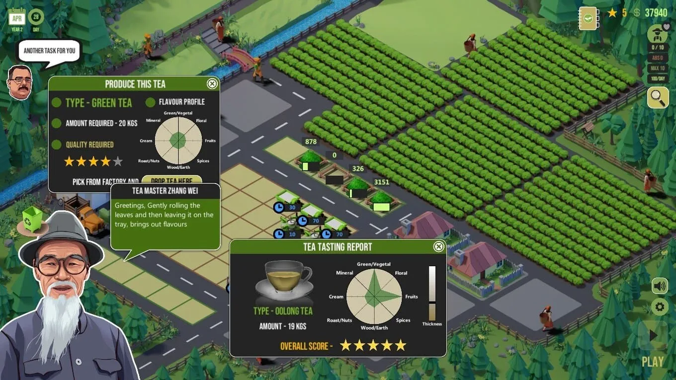 Tea Garden Simulator - скриншот
