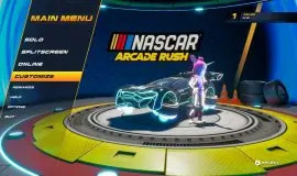 Скриншот 2 игры Nascar Arcade Rush по сети