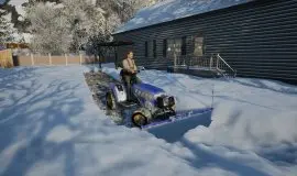 Скриншот 4 игры Snow Plowing Simulator