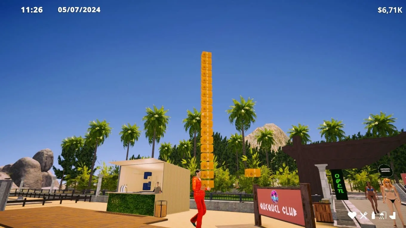Beach Club Simulator 2024 - скриншот