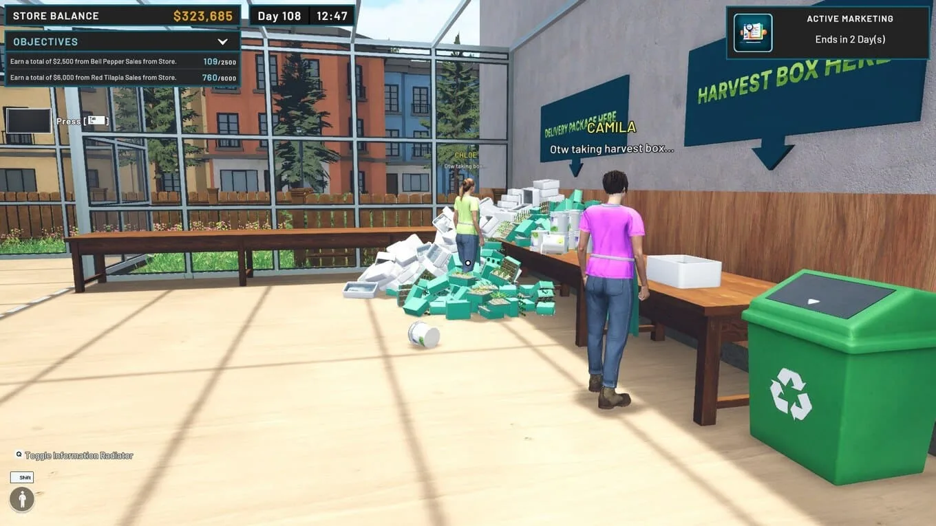 Hydroponics Farm and Store Simulator - скриншот