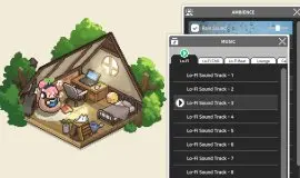 Скриншот 4 игры Mini Cozy Room: Lo-Fi