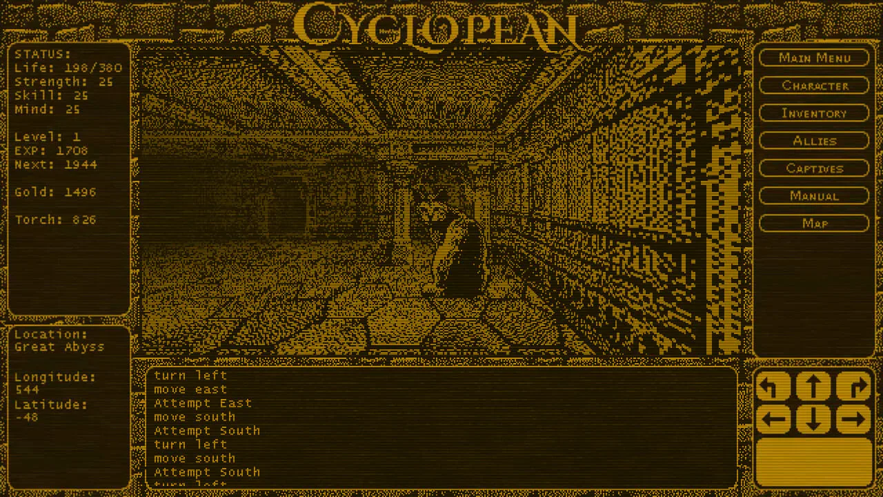 Cyclopean: The Great Abyss - скриншот