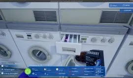 Скриншот 4 игры Laundromat Manager Simulator