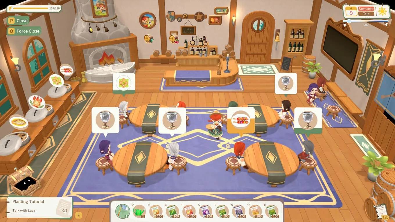 Dragon Song Tavern: Cozy and Adventurous по сети - скриншот