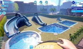 Скриншот 3 игры Waterpark Simulator по сети