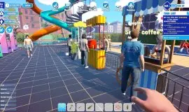 Скриншот 4 игры Waterpark Simulator по сети