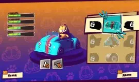 Скриншот 2 игры Garfield Kart 2 - All You Can Drift по сети