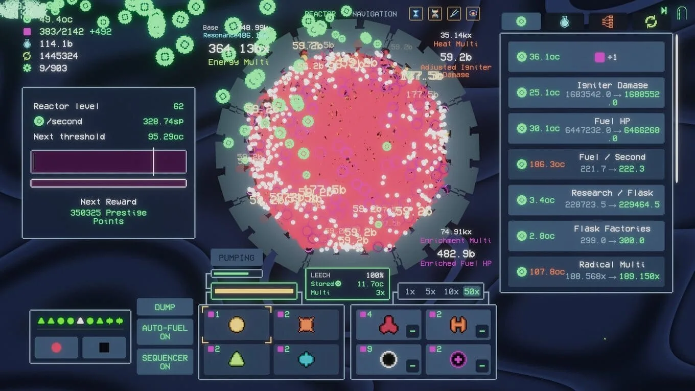 Feed the Reactor - скриншот