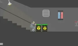 Скриншот 2 игры Happy Wheels по сети