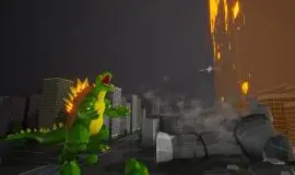 Скриншот 3 игры Excidio The Kaiju Simulator