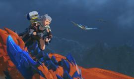 Кадр из игры Monster Hunter Stories 3: Twisted Reflection