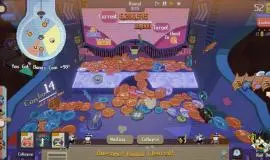 Скриншот 1 игры RACCOIN: Coin Pusher Roguelike