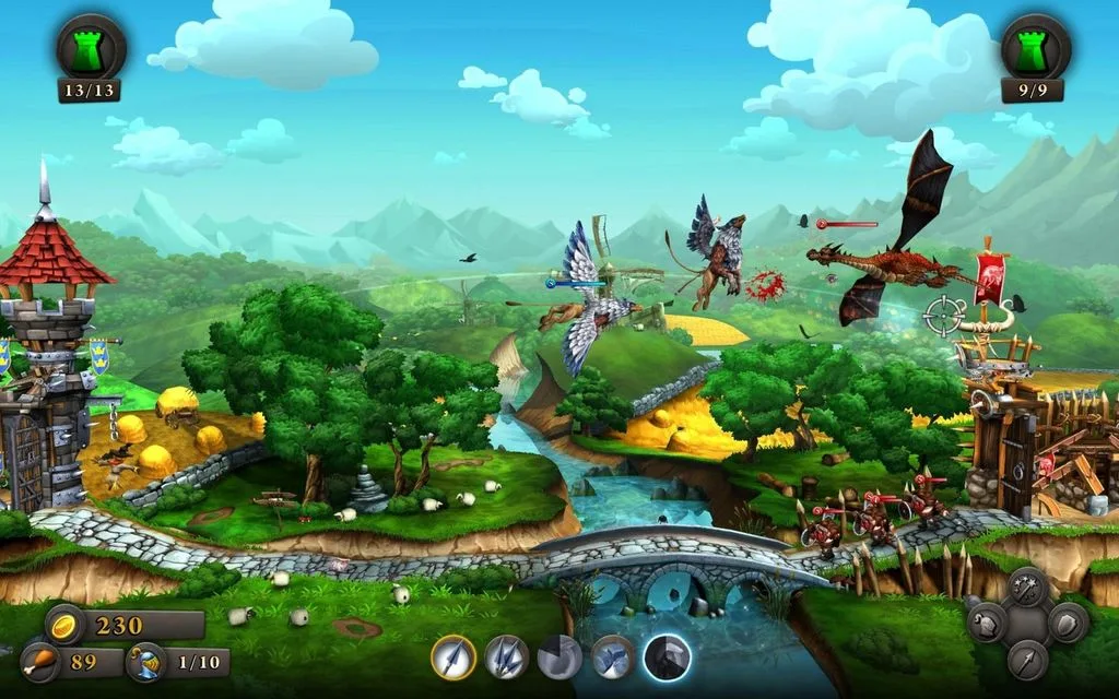 CastleStorm по сети - скриншот