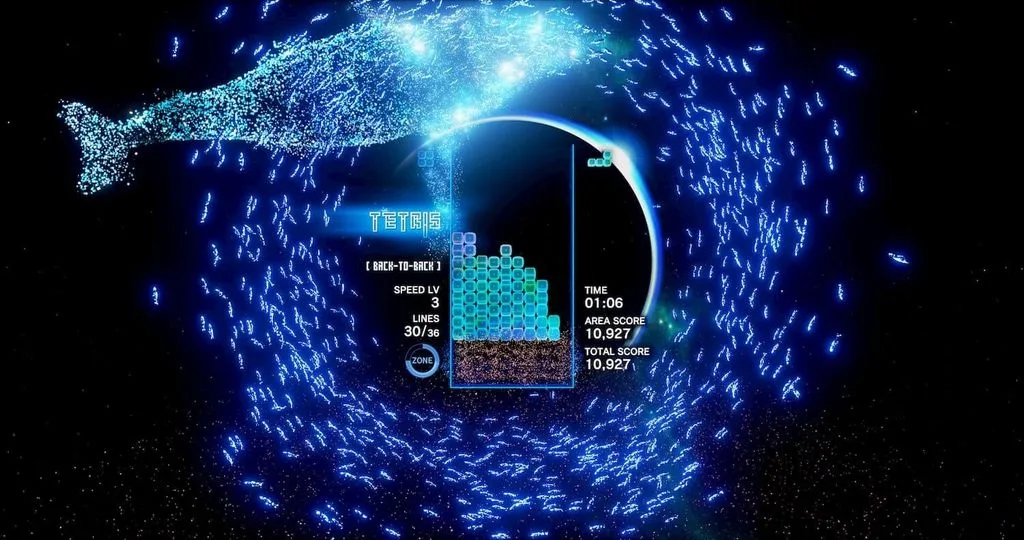 Tetris Effect - скриншот