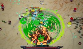 Кадр из игры Blast Head