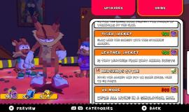 Bubsy 4D - внутриигровой скриншот