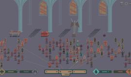 Кадр из игры Idle Chapel