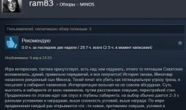 Мнение игрока о MINOS