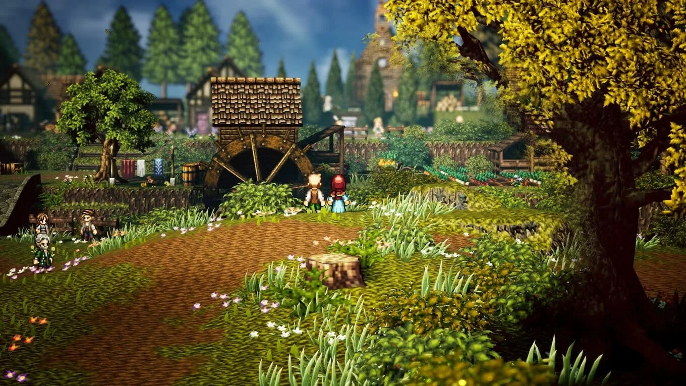 Octopath Traveler 0 - скриншот