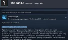 Мнение игрока о Project Mist