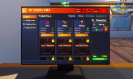 Кадр из игры Service Area Simulator