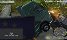 Euro Truck Simulator - скриншот геймплея