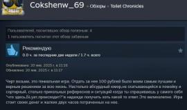 Рецензия на Toilet Chronicles в Steam