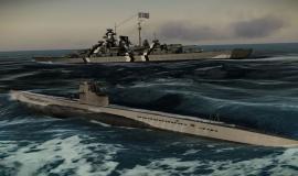 Silent Hunter 5: Battle of the Atlantic — скриншот геймплея